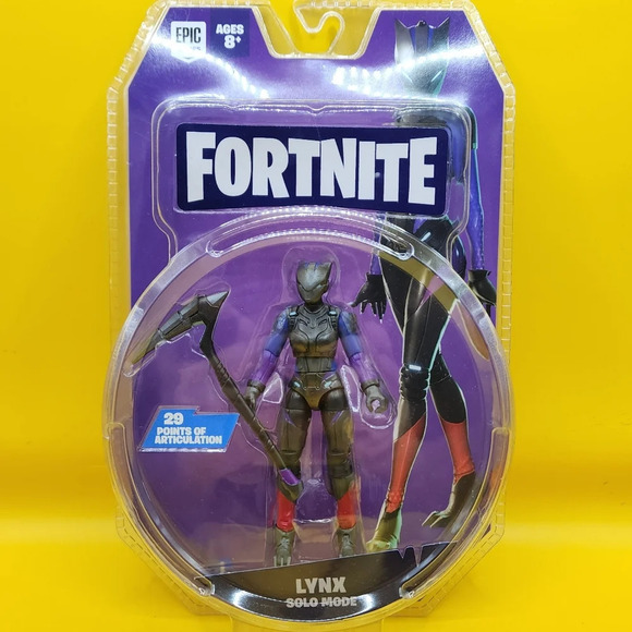 Fortnite Lynx Solo Mode 4" Action Figure 2021 - New - Sealed - Picture 1 of 4